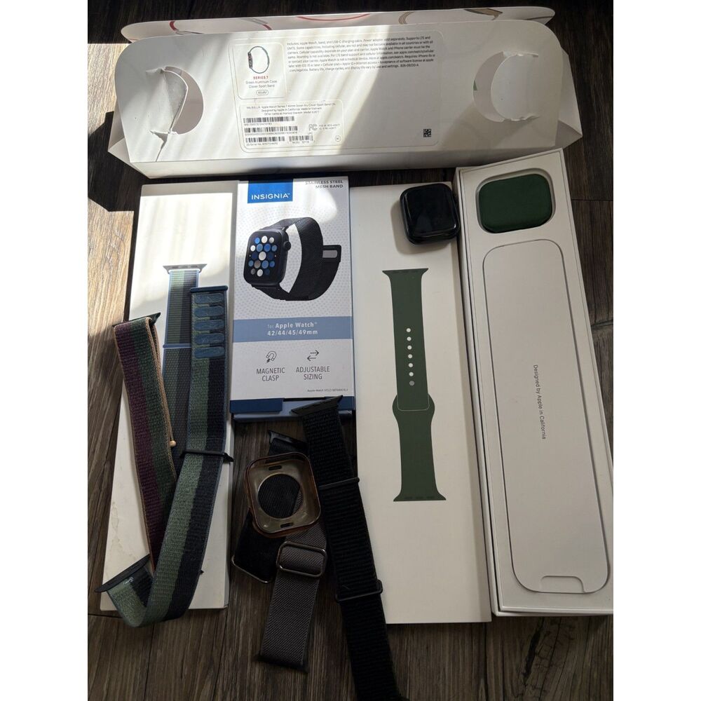 Apple iWatch Green Aluminum 45 MM Series 7 Apple Bands and More